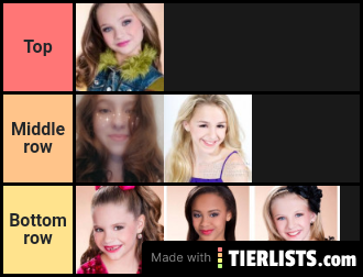 Dance moms pyramid