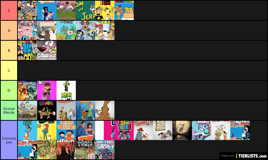 Dessin animé Cartoon Network