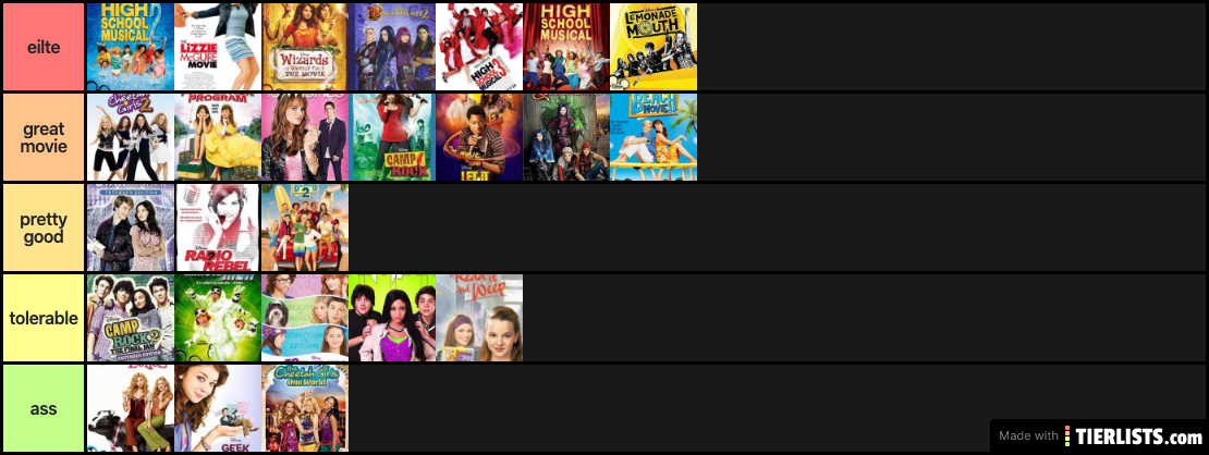 disney channel movies