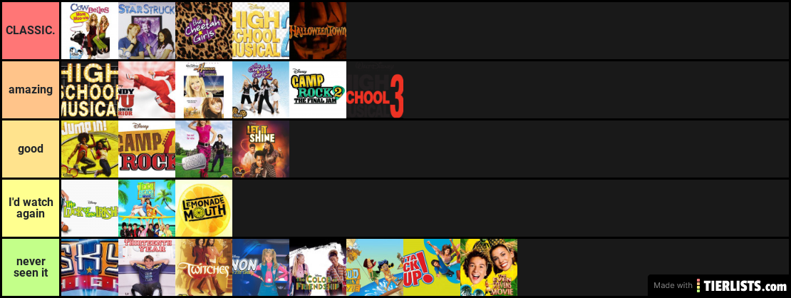 Disney Channel original movies