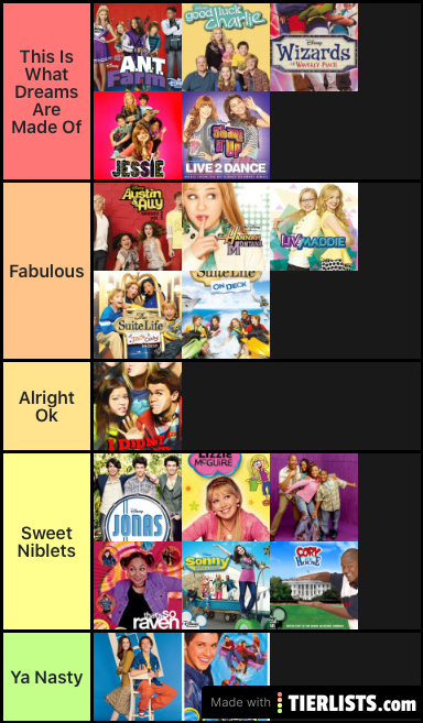 Disney channel shows