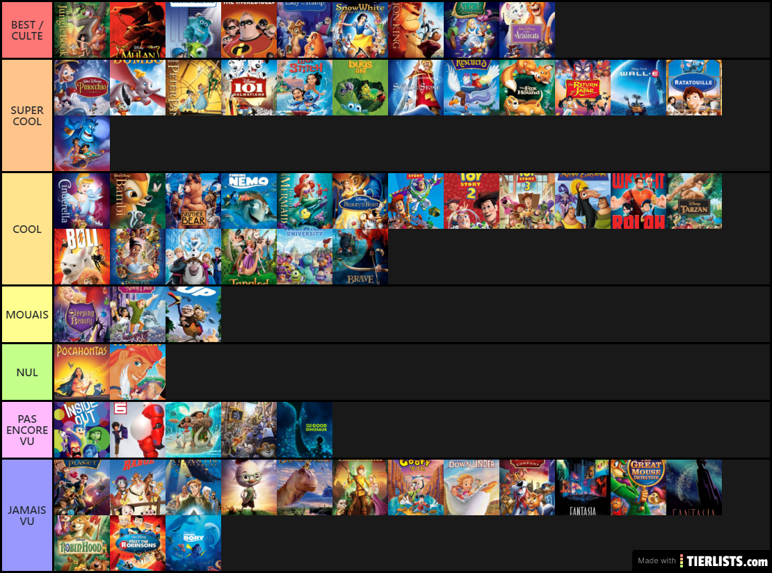 Disney movies