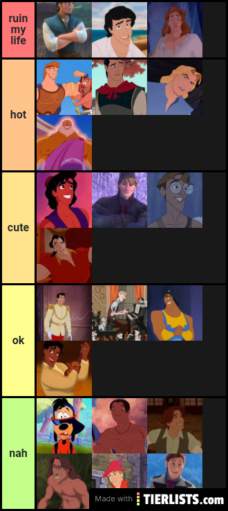 Disney princes yeet