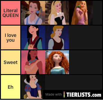 disney princesses