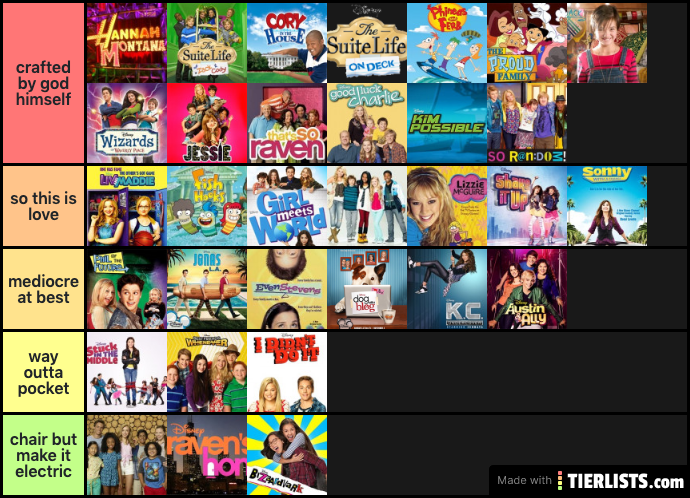 disney tv shows