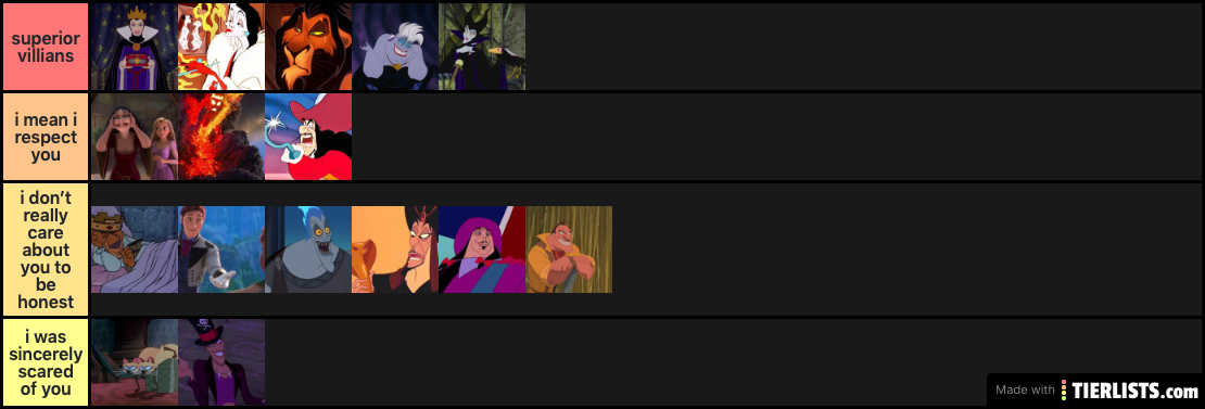 disney villians