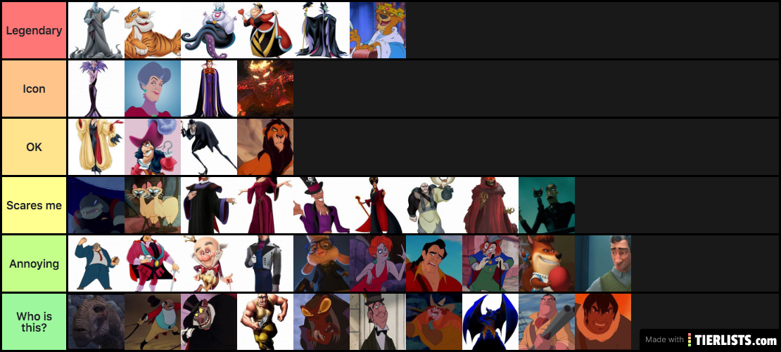 Disney Villians