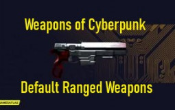 Cyberpunk 2077 Ranged Weapons