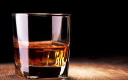 Night out, glasses up