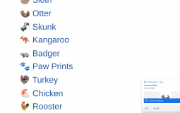Google Animal Emojis