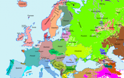 Romance people of Europe flags