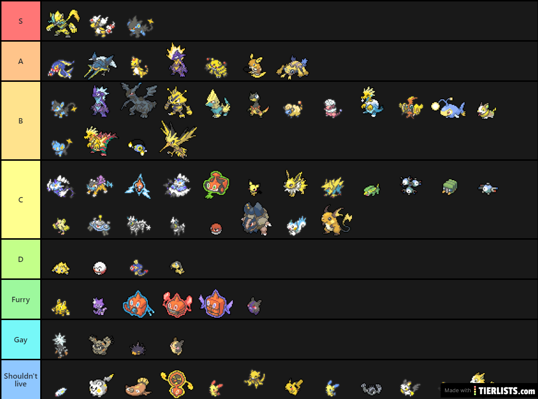 electric pokemon