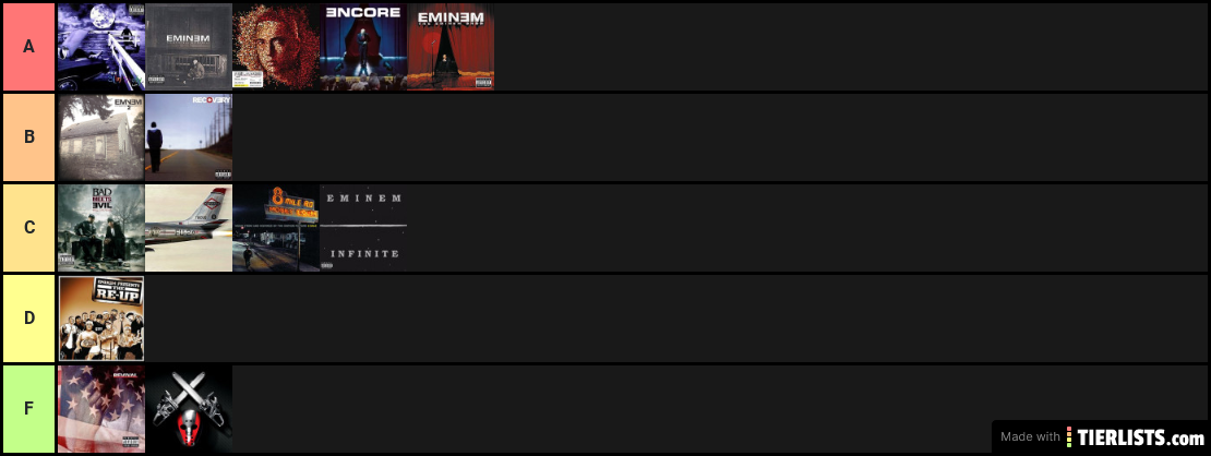 Eminem Albums