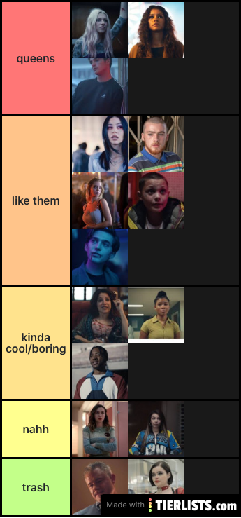 euphoria characters