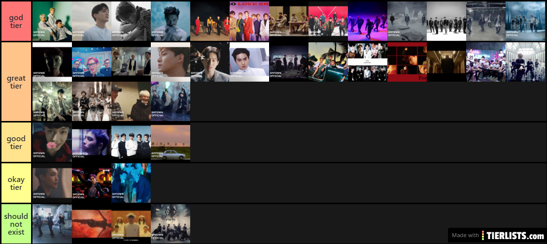 exo tier ranking