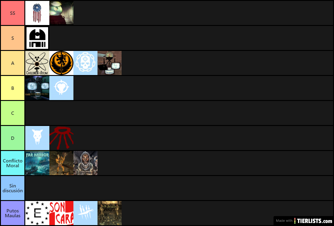 Fallout Factions DLCs