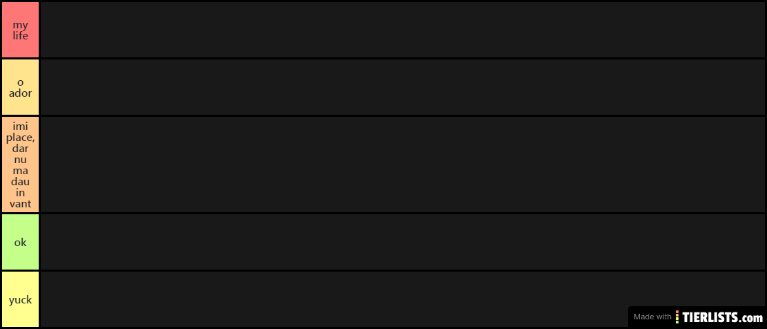 fast food tier list