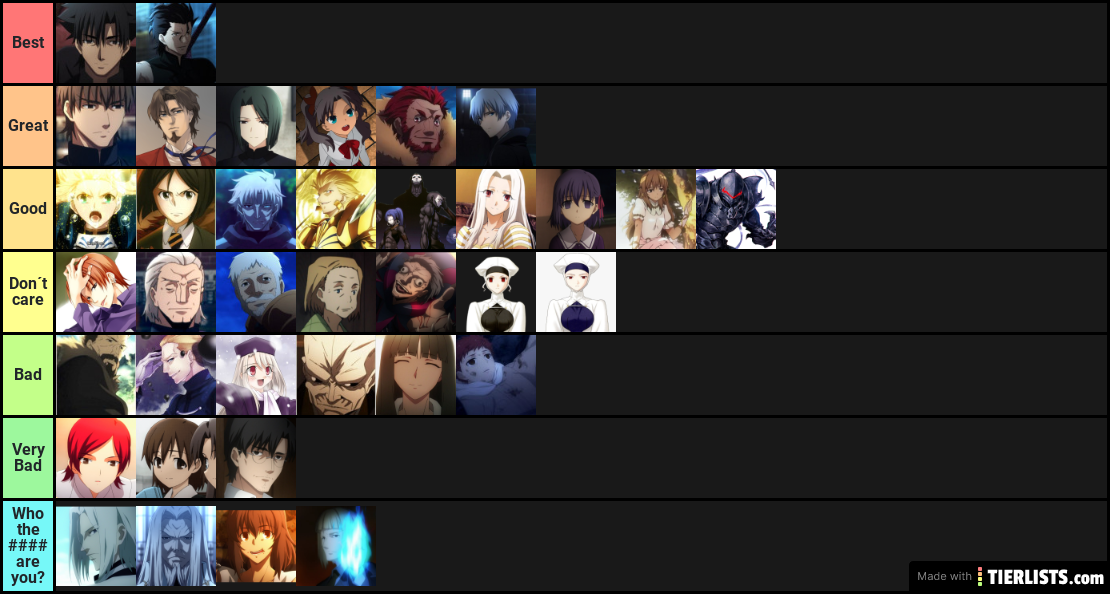 Fate/Zero cast