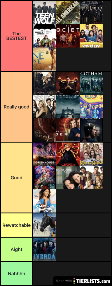 Fav Netflix Shows