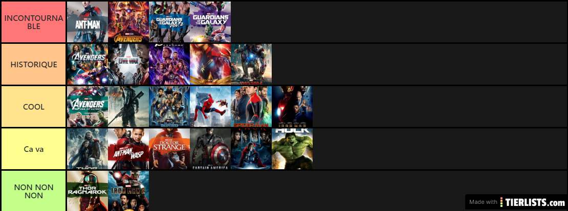 FIlms MCU