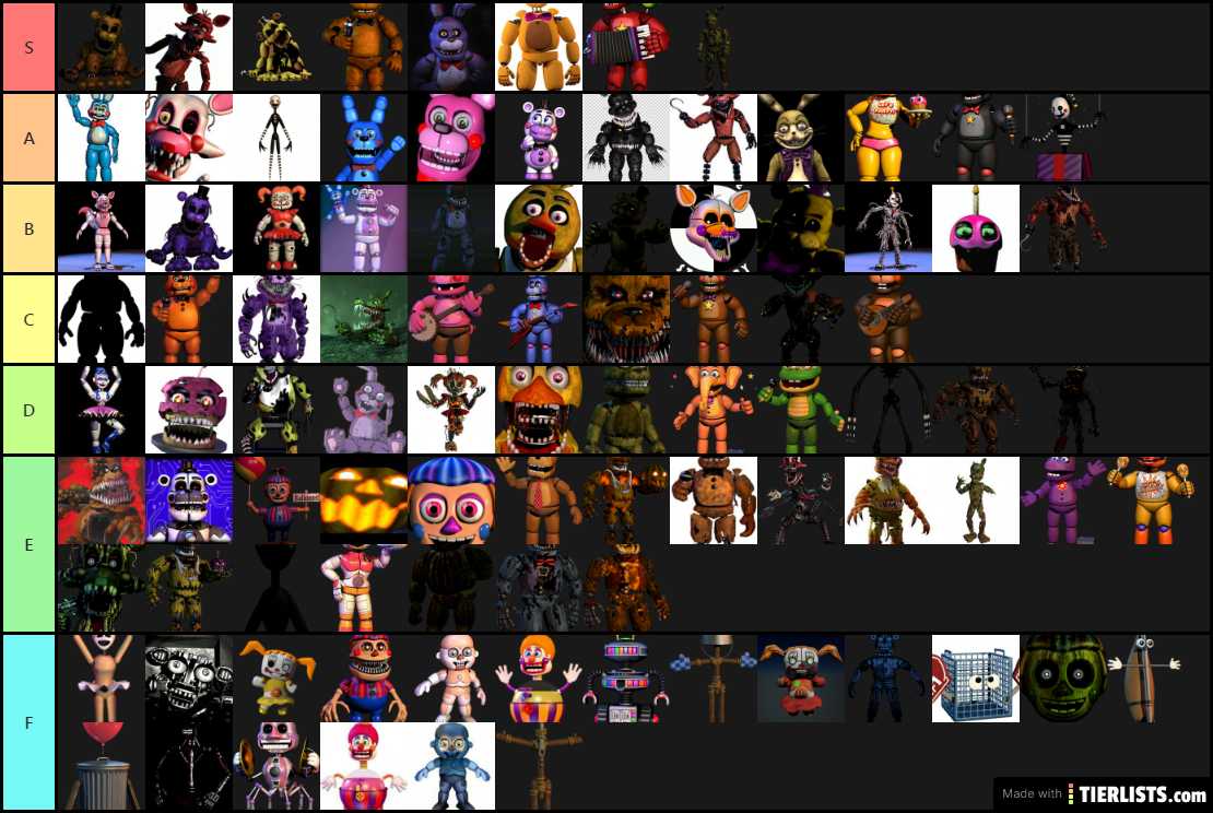 fnaf characters