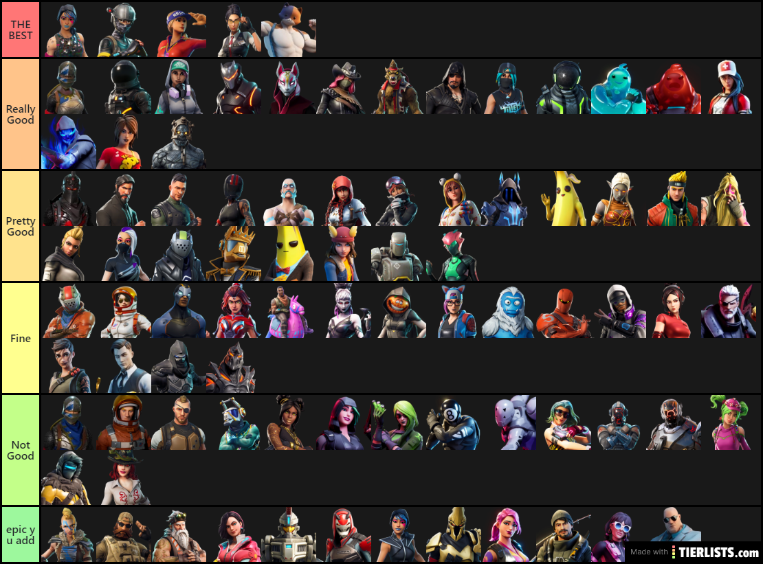 Fortnite Battle Pass Skins