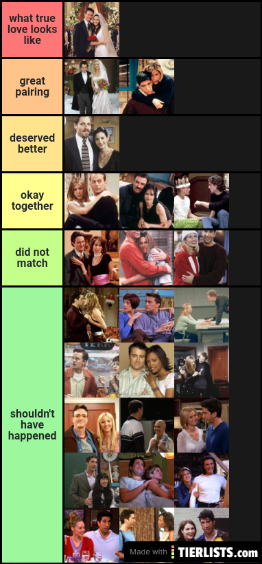 Friends couples