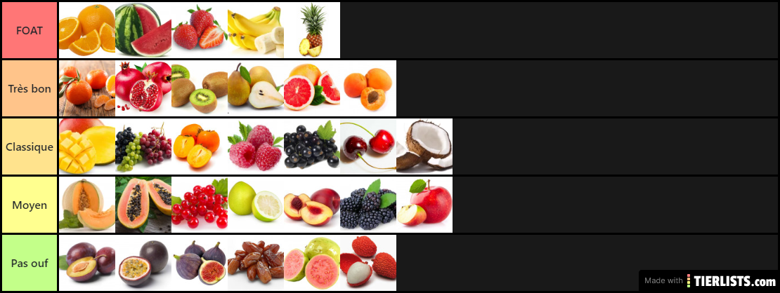 frutas