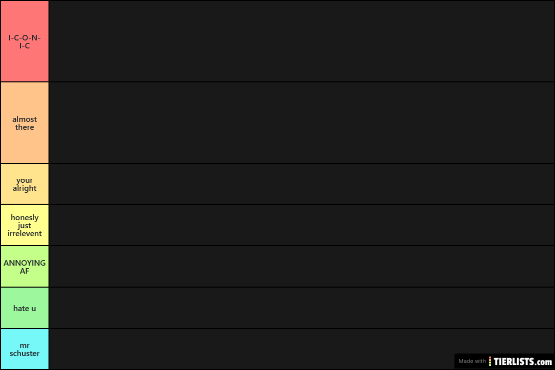 full glee tier list