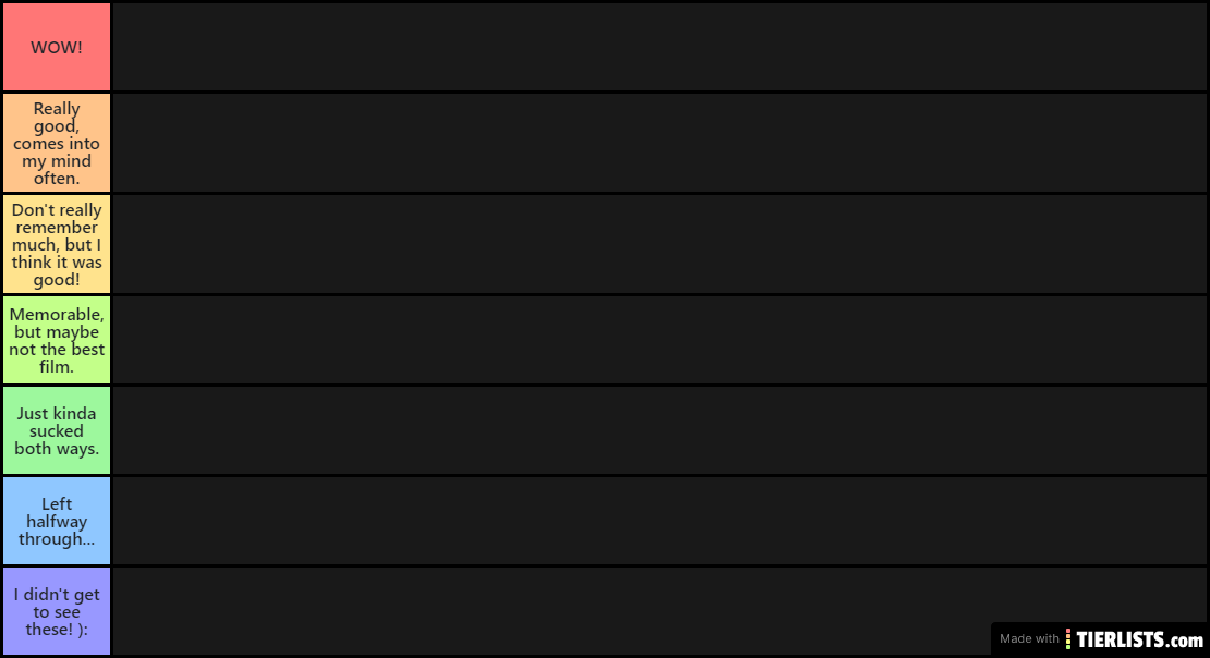 Games Screenings 2020