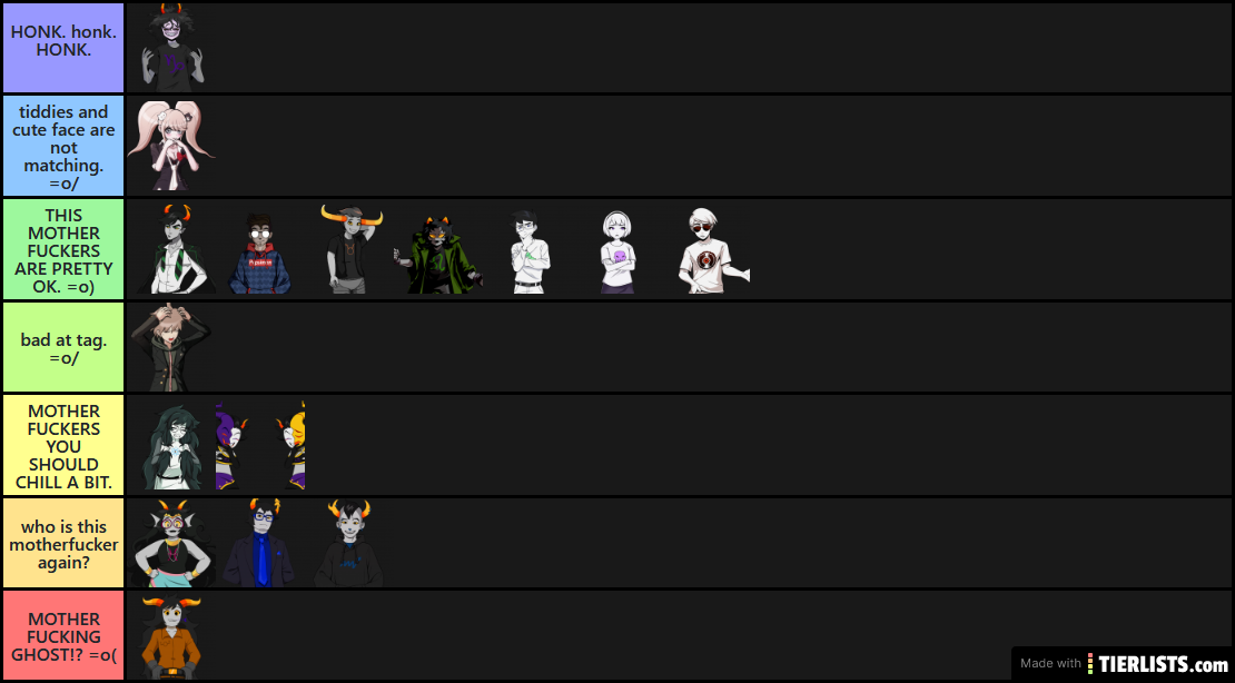 gamzee's opinion