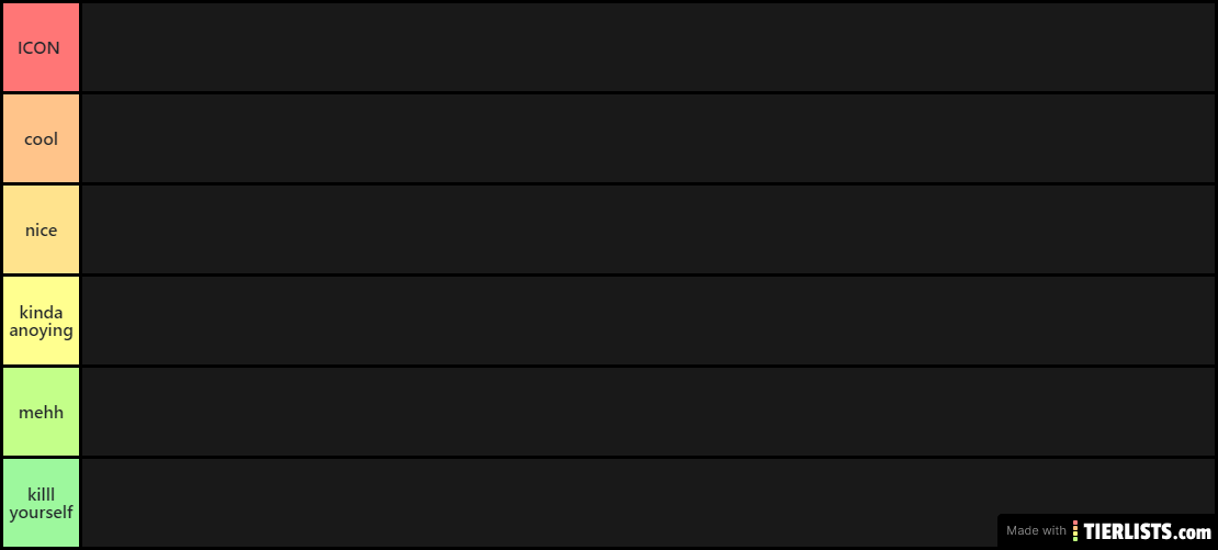 gilmore g.  tier list