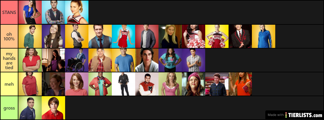 glee, cast