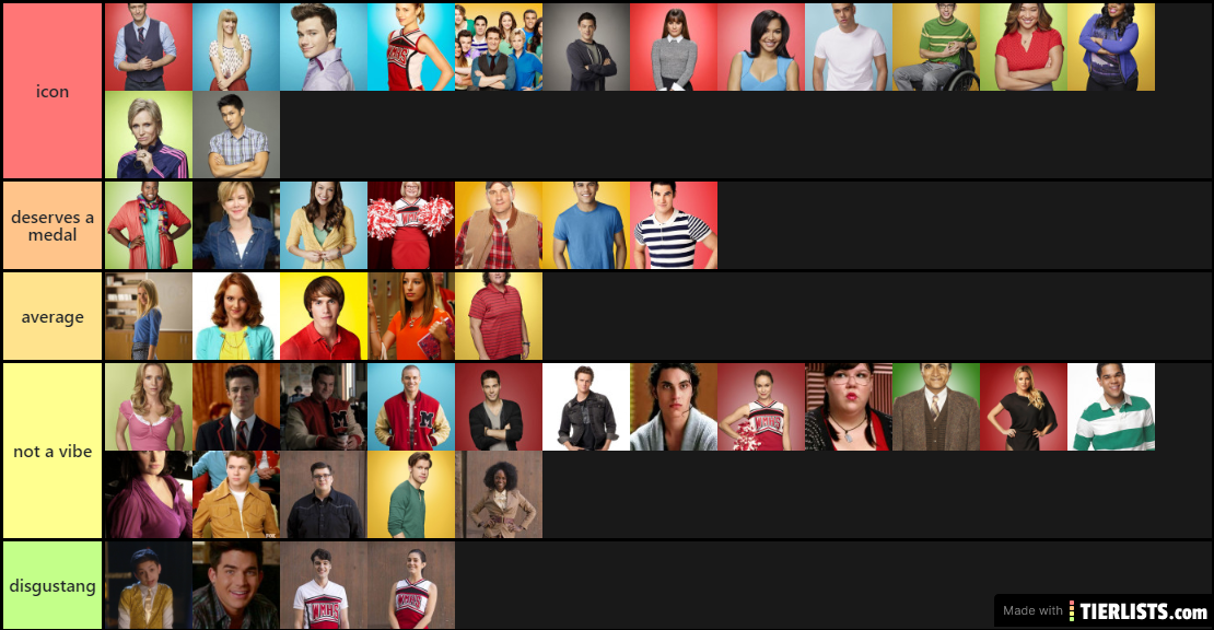 Glee Characters 2