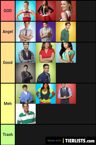 glee og characters