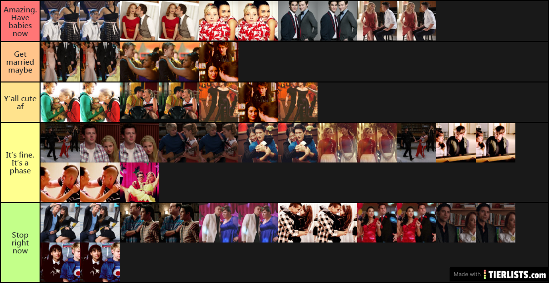 glee ships