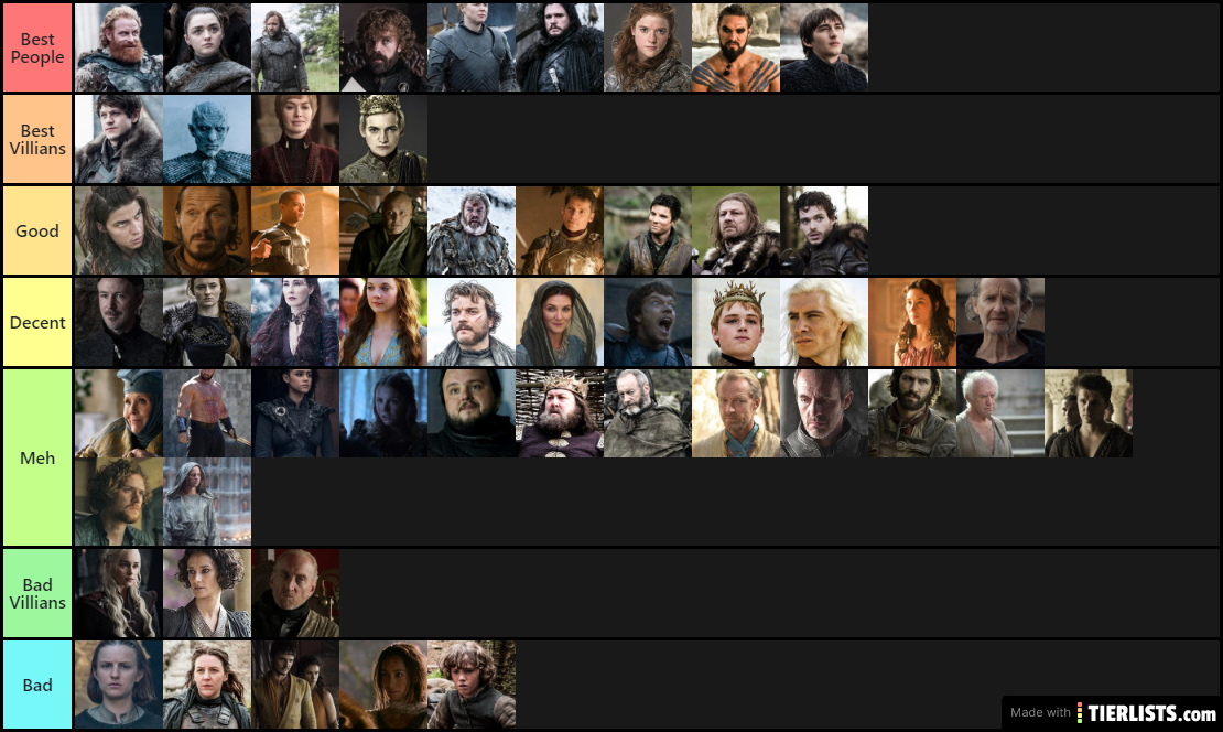 Got characters