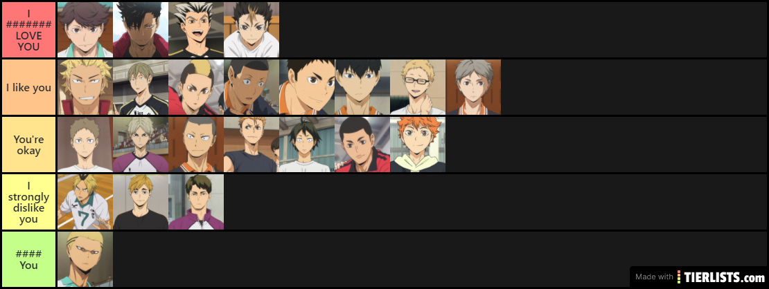 haikyuu characters(1)