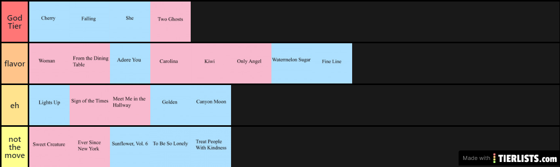 harry styles songs