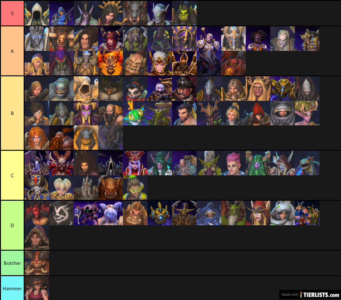 Heroes we like to play