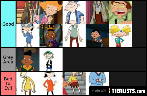 Hey Arnold tier list