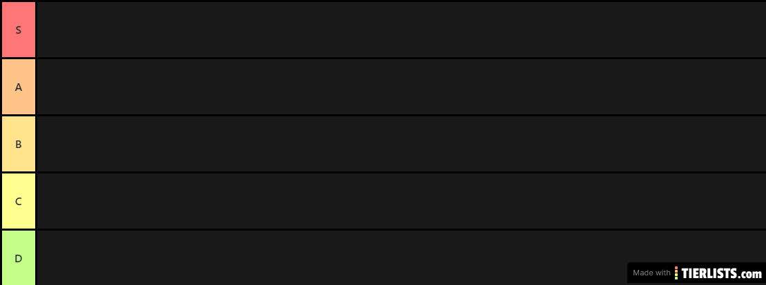 Hotel Shad Tier List