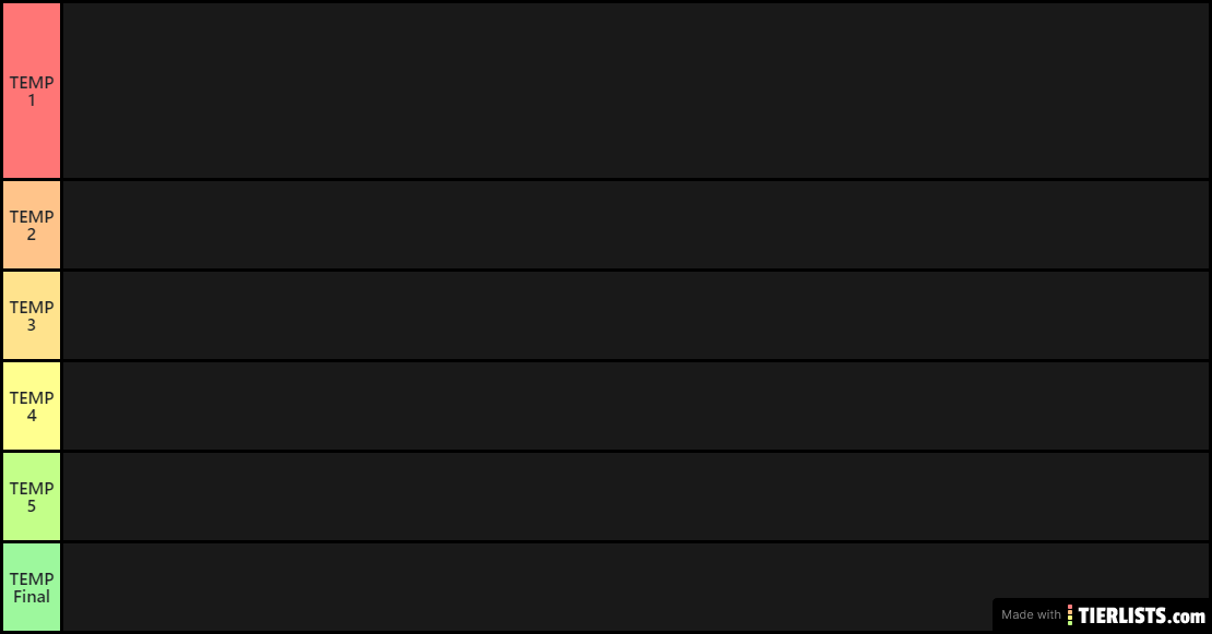 HSL Tier List