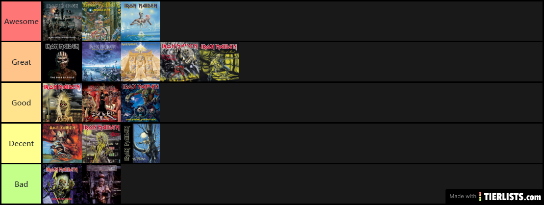 Iron Maiden Albums