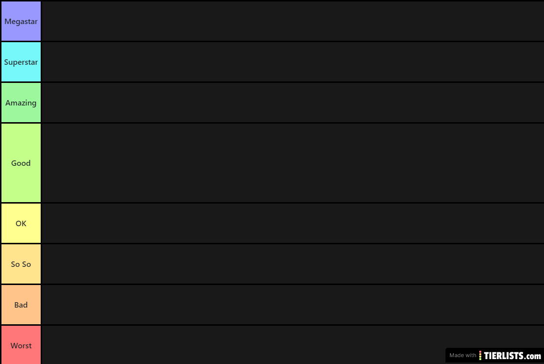 Just Dance 2020 Favorite Songs Tier Rank