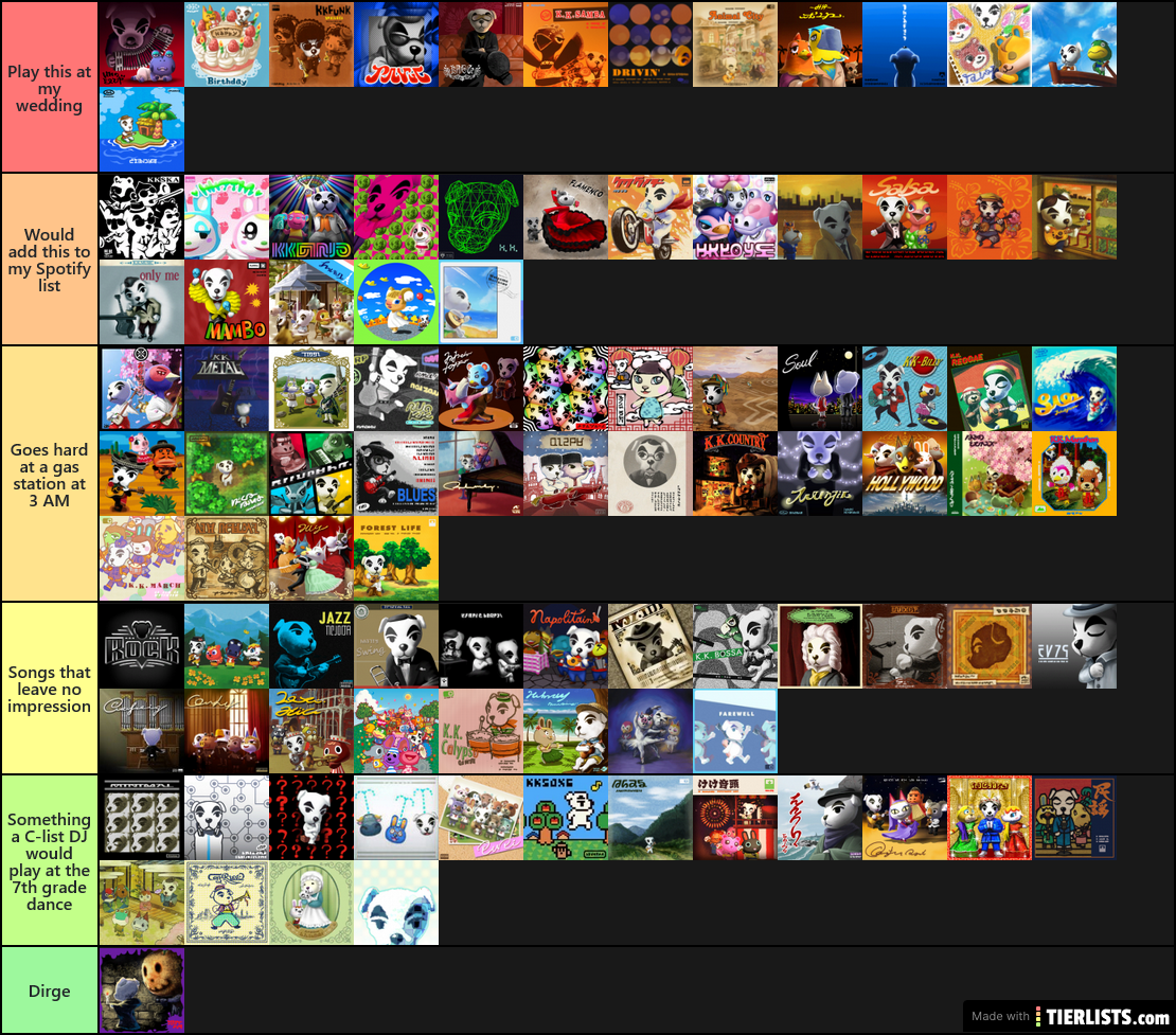 KK songs