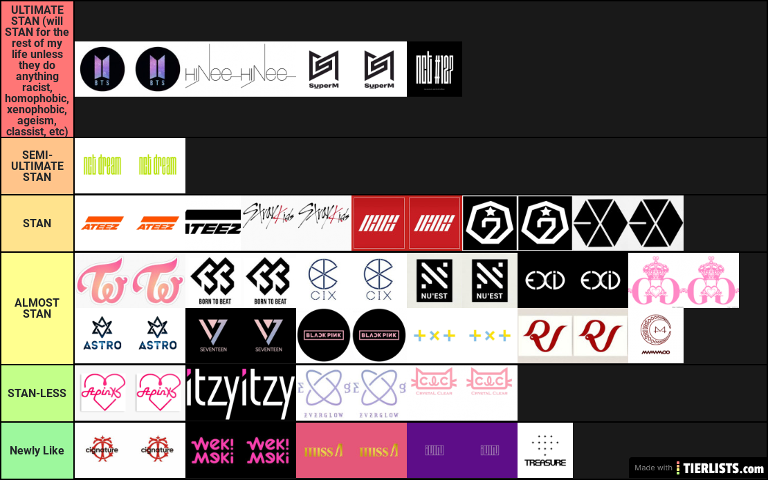 kpop groups 1