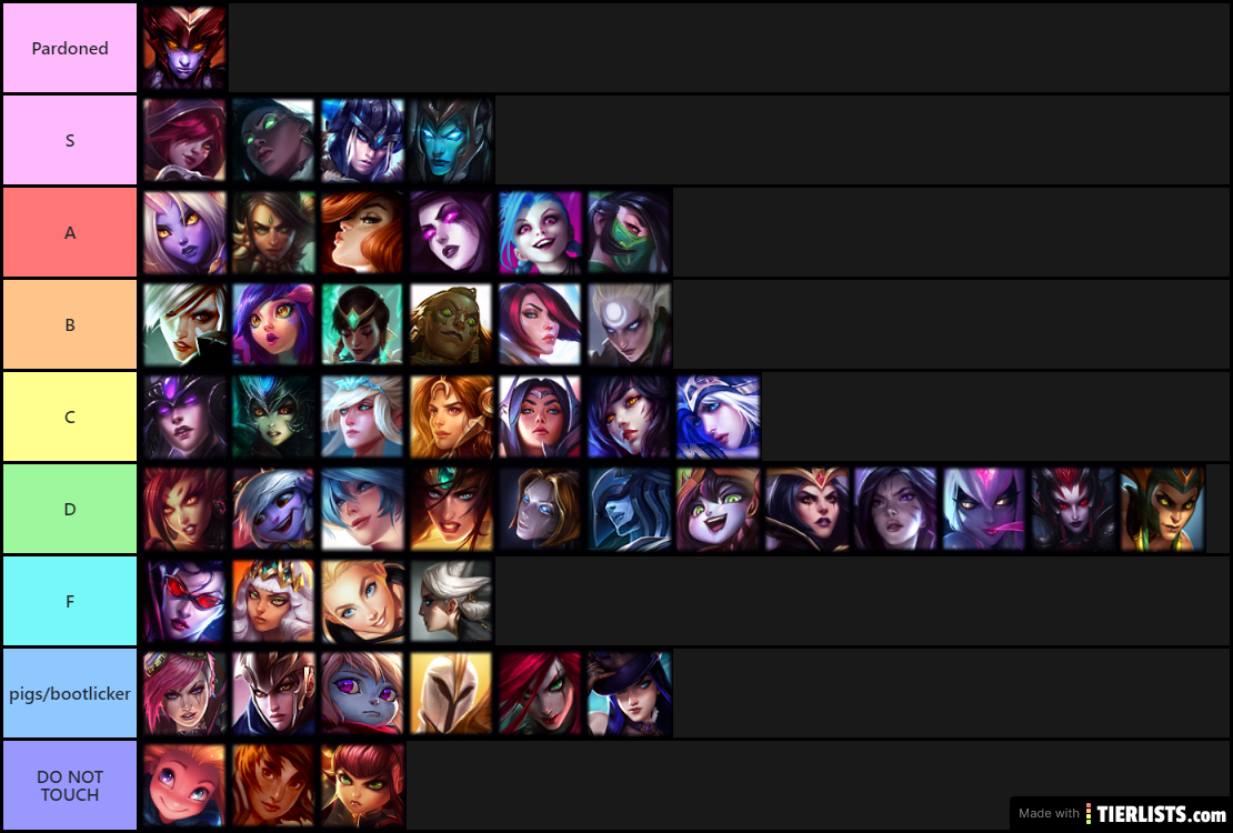 league of legends women