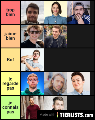 Les YouTubeurs salés