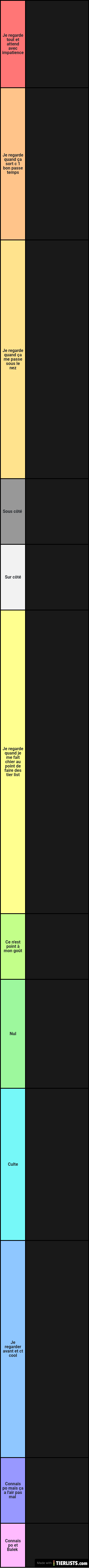 List 1 Youtubeur